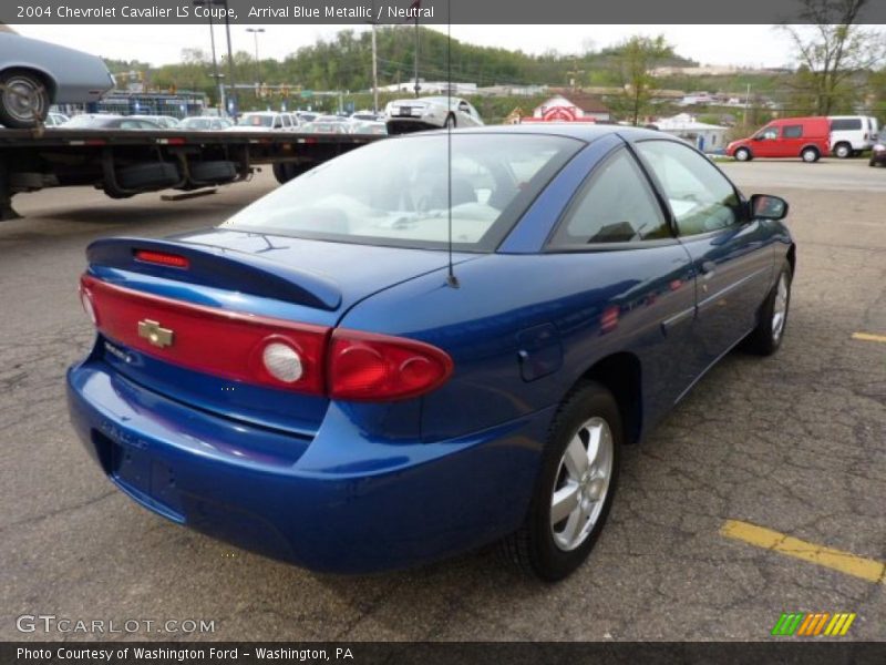 Arrival Blue Metallic / Neutral 2004 Chevrolet Cavalier LS Coupe