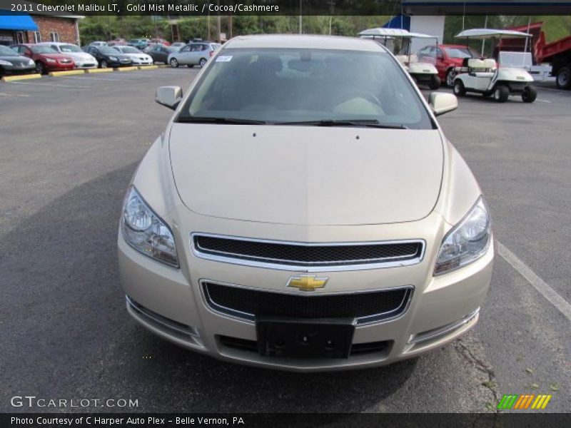 Gold Mist Metallic / Cocoa/Cashmere 2011 Chevrolet Malibu LT