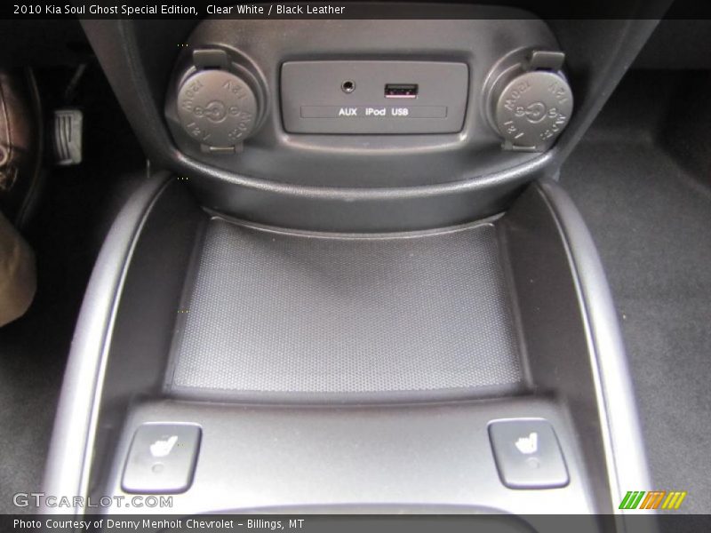 Clear White / Black Leather 2010 Kia Soul Ghost Special Edition