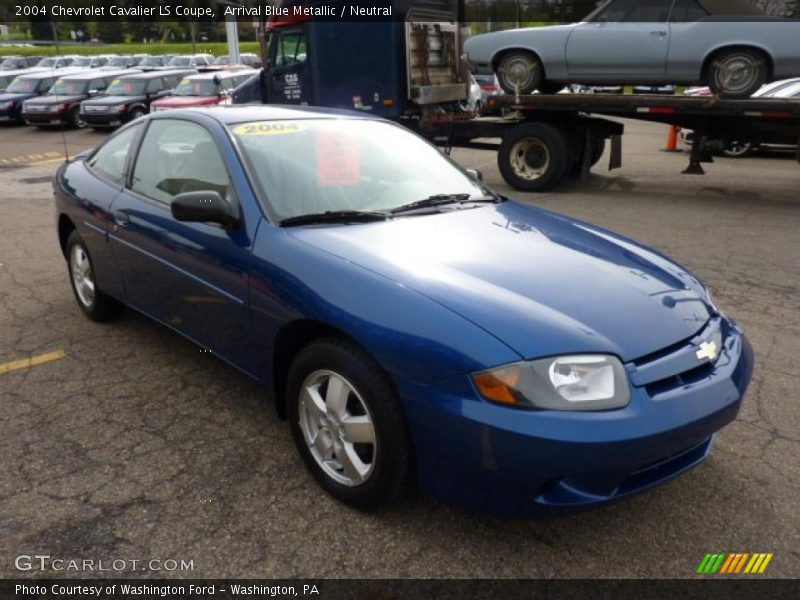 Arrival Blue Metallic / Neutral 2004 Chevrolet Cavalier LS Coupe