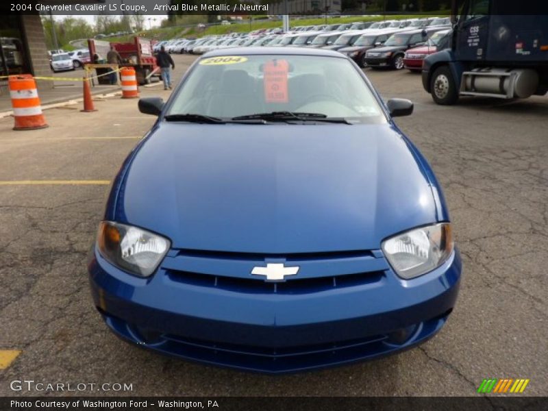  2004 Cavalier LS Coupe Arrival Blue Metallic