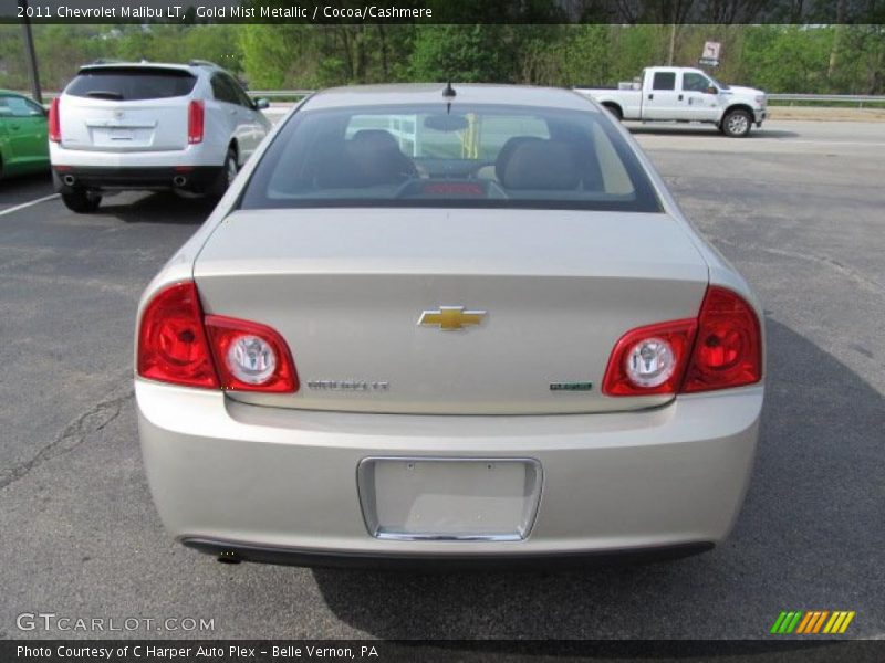 Gold Mist Metallic / Cocoa/Cashmere 2011 Chevrolet Malibu LT