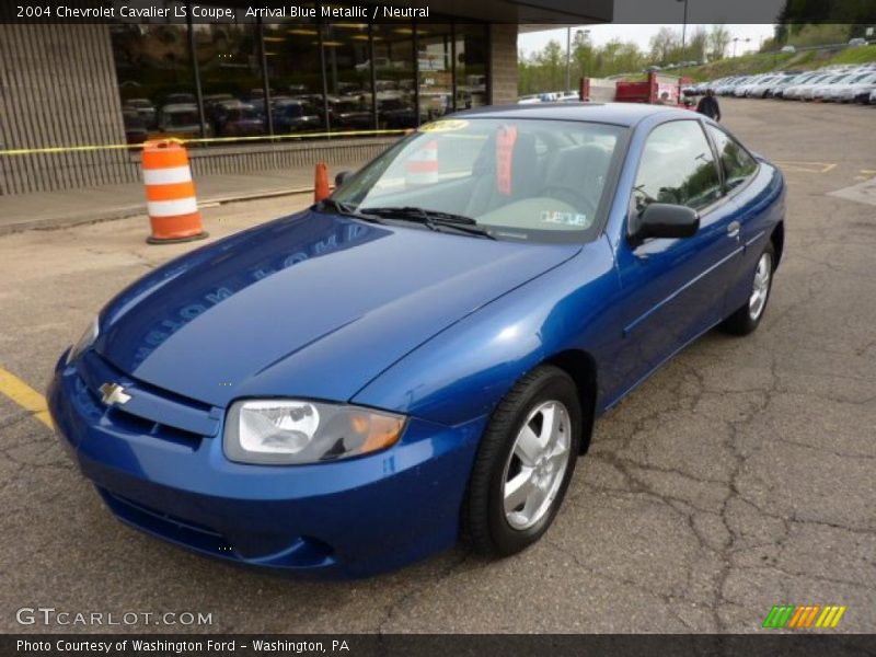 Front 3/4 View of 2004 Cavalier LS Coupe