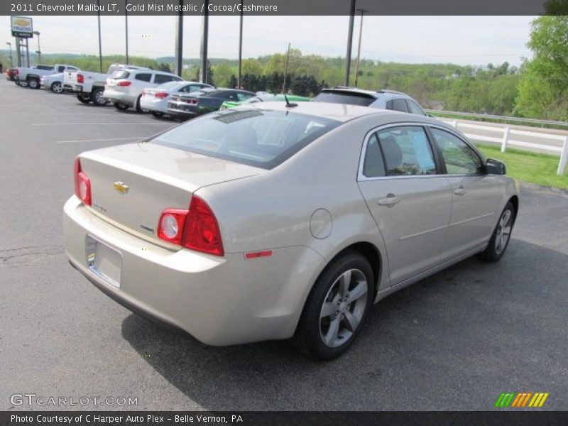 Gold Mist Metallic / Cocoa/Cashmere 2011 Chevrolet Malibu LT