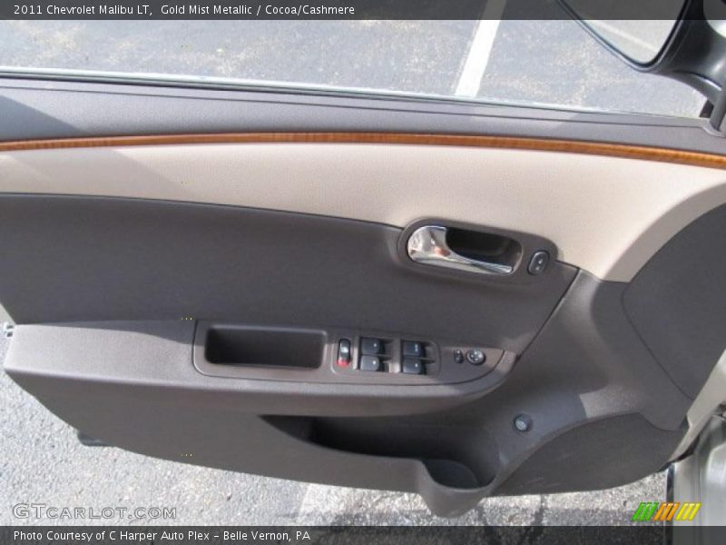 Gold Mist Metallic / Cocoa/Cashmere 2011 Chevrolet Malibu LT