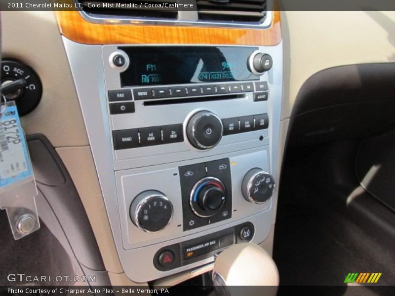 Controls of 2011 Malibu LT