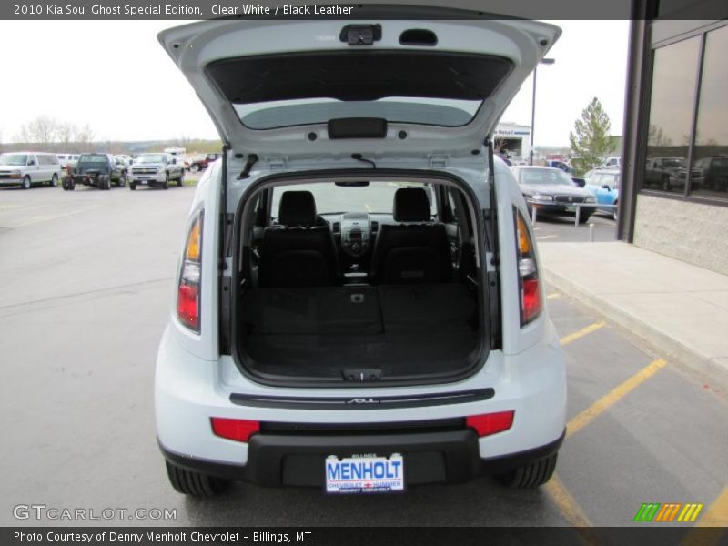 Clear White / Black Leather 2010 Kia Soul Ghost Special Edition