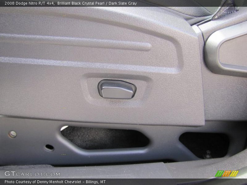 Brilliant Black Crystal Pearl / Dark Slate Gray 2008 Dodge Nitro R/T 4x4