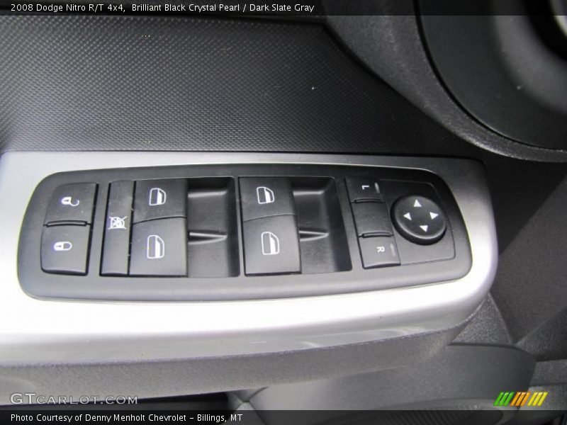 Brilliant Black Crystal Pearl / Dark Slate Gray 2008 Dodge Nitro R/T 4x4