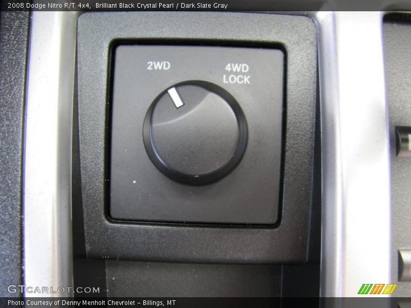 Brilliant Black Crystal Pearl / Dark Slate Gray 2008 Dodge Nitro R/T 4x4