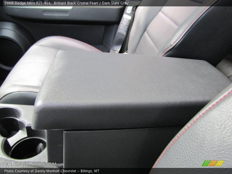 Brilliant Black Crystal Pearl / Dark Slate Gray 2008 Dodge Nitro R/T 4x4