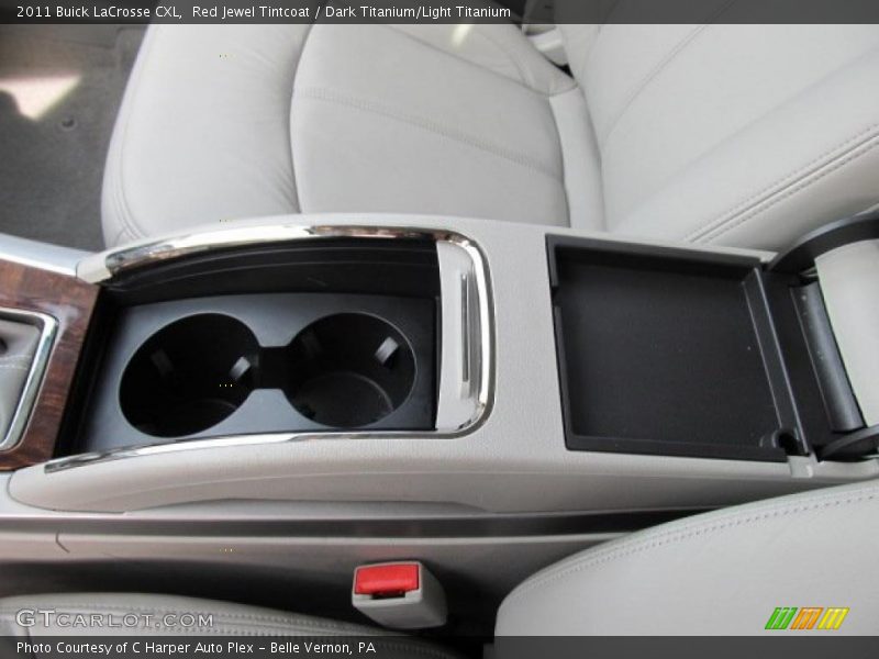 Red Jewel Tintcoat / Dark Titanium/Light Titanium 2011 Buick LaCrosse CXL