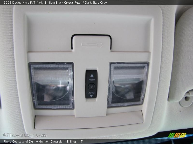 Brilliant Black Crystal Pearl / Dark Slate Gray 2008 Dodge Nitro R/T 4x4