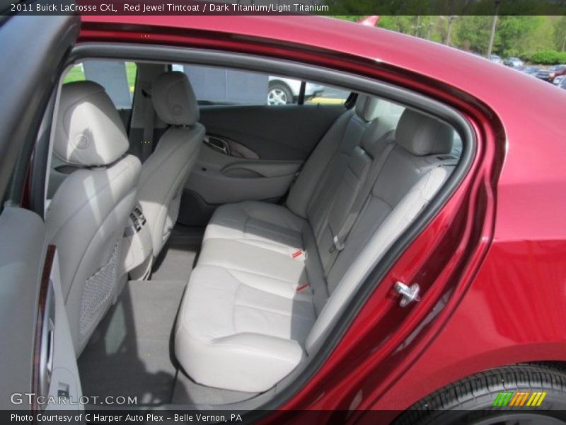 Red Jewel Tintcoat / Dark Titanium/Light Titanium 2011 Buick LaCrosse CXL