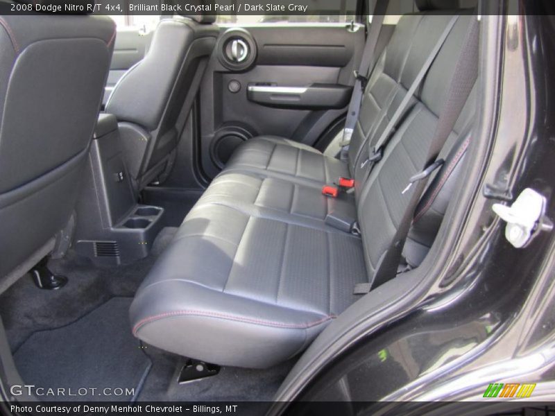 Brilliant Black Crystal Pearl / Dark Slate Gray 2008 Dodge Nitro R/T 4x4
