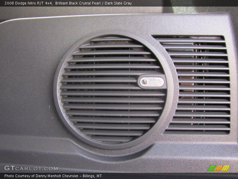 Brilliant Black Crystal Pearl / Dark Slate Gray 2008 Dodge Nitro R/T 4x4