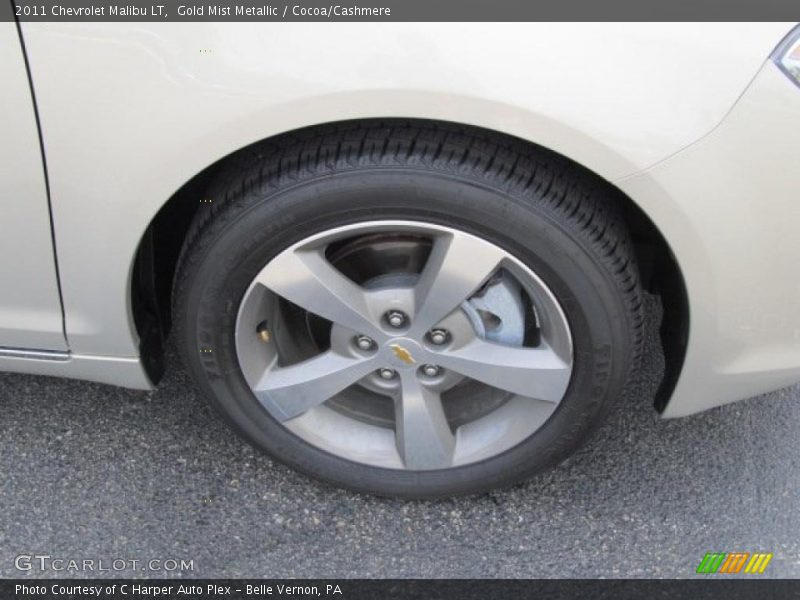 Gold Mist Metallic / Cocoa/Cashmere 2011 Chevrolet Malibu LT