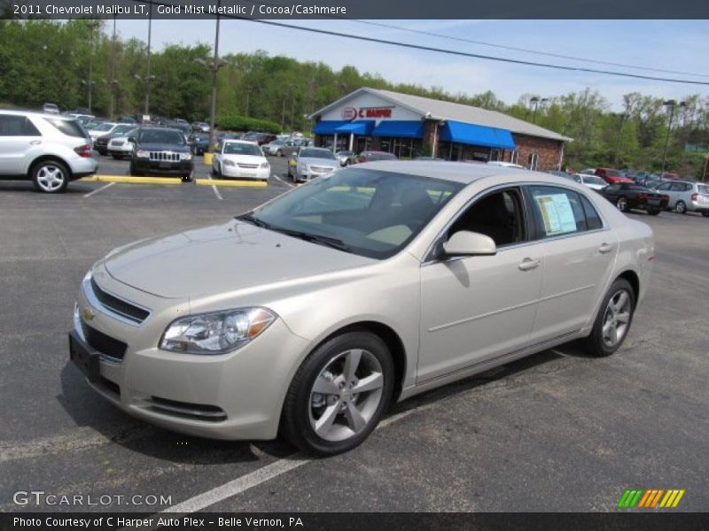 Gold Mist Metallic / Cocoa/Cashmere 2011 Chevrolet Malibu LT