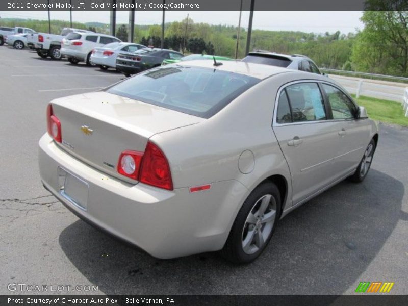 Gold Mist Metallic / Cocoa/Cashmere 2011 Chevrolet Malibu LT