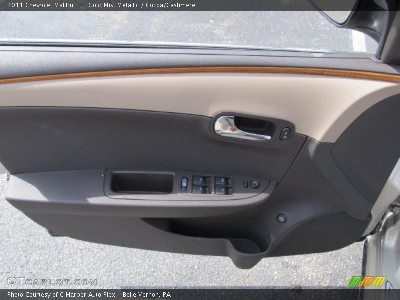 Gold Mist Metallic / Cocoa/Cashmere 2011 Chevrolet Malibu LT