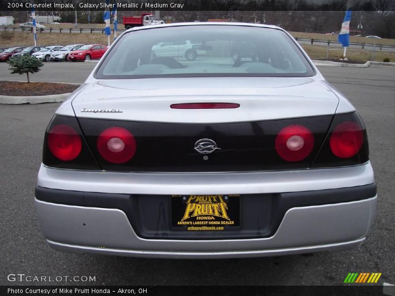 Galaxy Silver Metallic / Medium Gray 2004 Chevrolet Impala