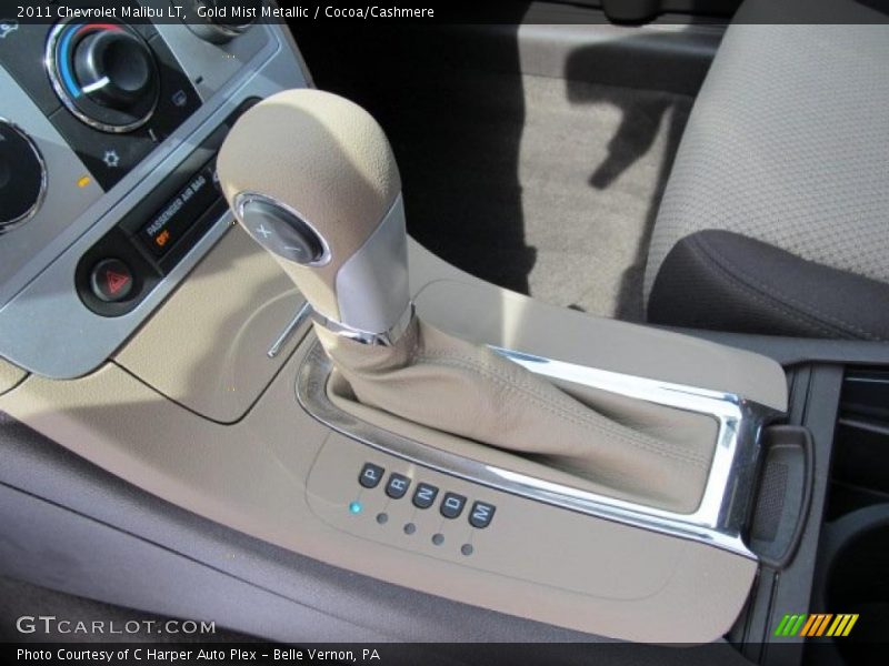 Gold Mist Metallic / Cocoa/Cashmere 2011 Chevrolet Malibu LT