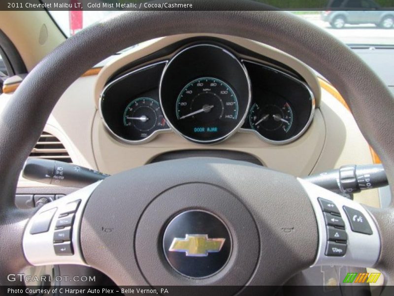 Gold Mist Metallic / Cocoa/Cashmere 2011 Chevrolet Malibu LT