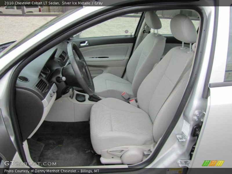 Silver Ice Metallic / Gray 2010 Chevrolet Cobalt LT Sedan