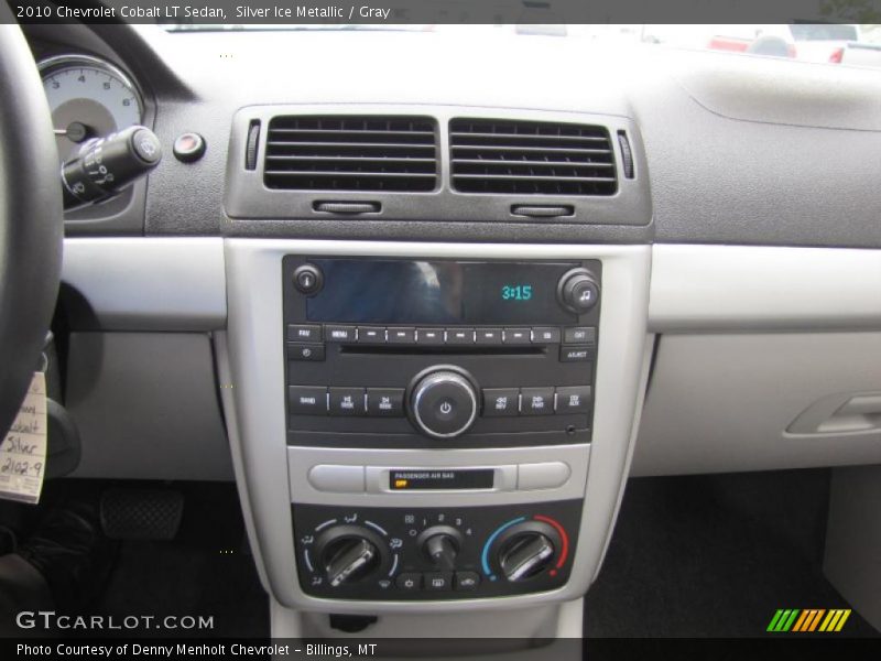 Silver Ice Metallic / Gray 2010 Chevrolet Cobalt LT Sedan
