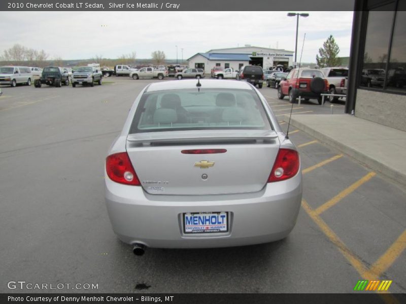 Silver Ice Metallic / Gray 2010 Chevrolet Cobalt LT Sedan