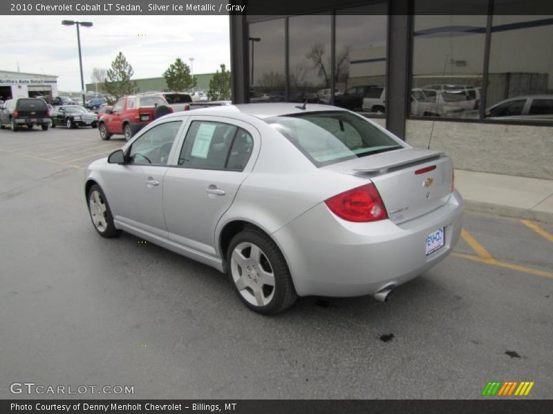 Silver Ice Metallic / Gray 2010 Chevrolet Cobalt LT Sedan