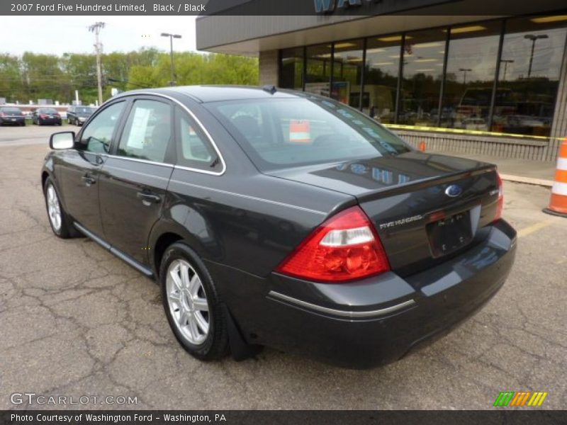 Black / Black 2007 Ford Five Hundred Limited