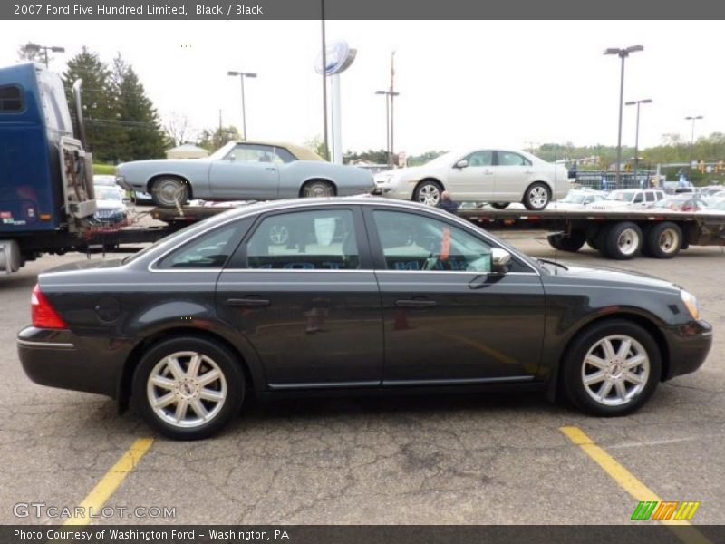 Black / Black 2007 Ford Five Hundred Limited