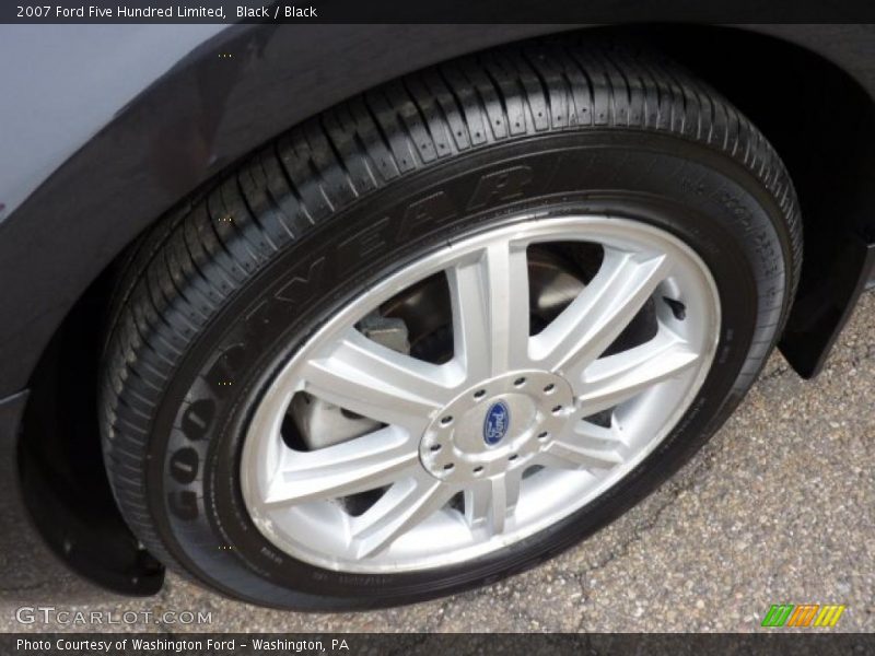 Black / Black 2007 Ford Five Hundred Limited