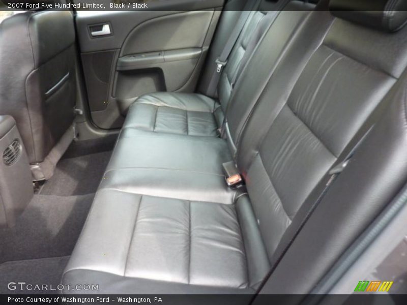 Black / Black 2007 Ford Five Hundred Limited