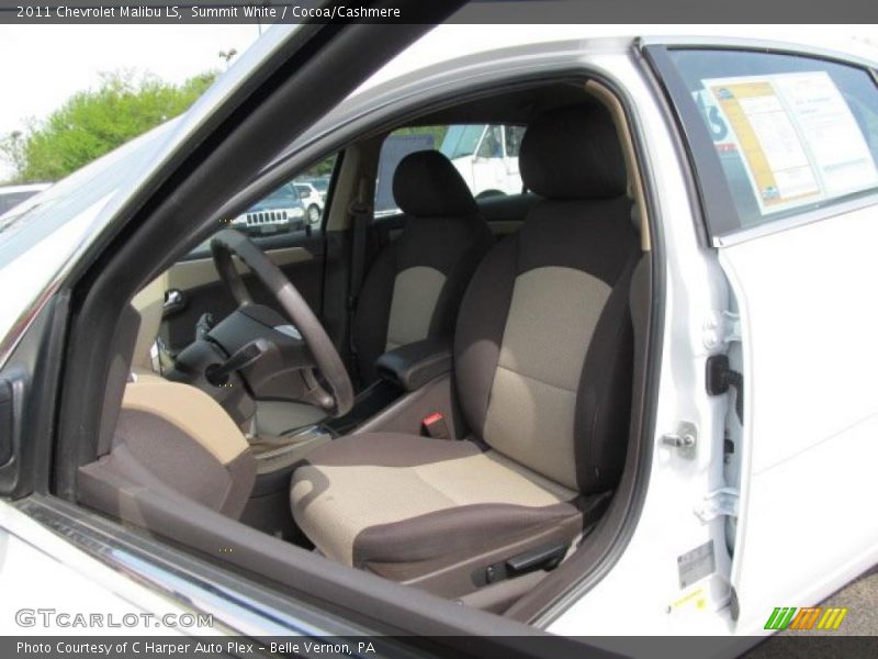  2011 Malibu LS Cocoa/Cashmere Interior