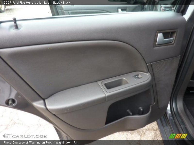 Black / Black 2007 Ford Five Hundred Limited