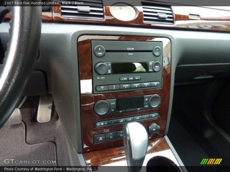 Black / Black 2007 Ford Five Hundred Limited