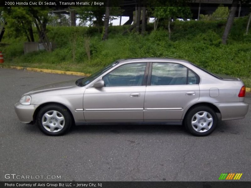  2000 Civic EX Sedan Titanium Metallic