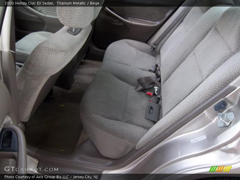  2000 Civic EX Sedan Beige Interior