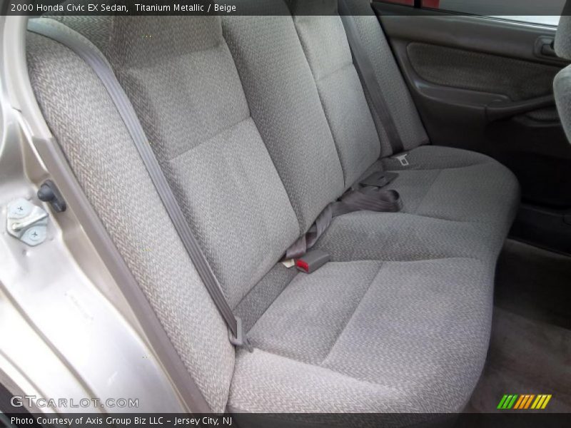  2000 Civic EX Sedan Beige Interior