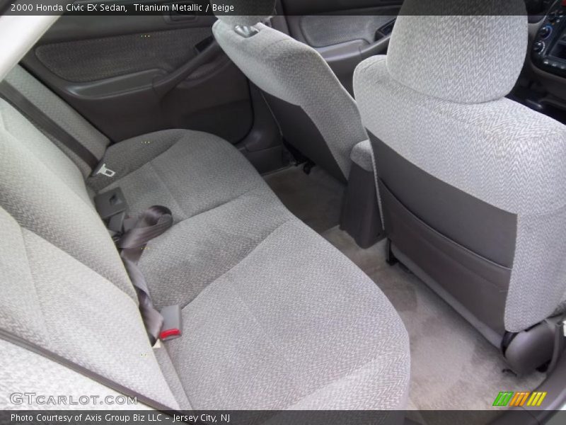  2000 Civic EX Sedan Beige Interior