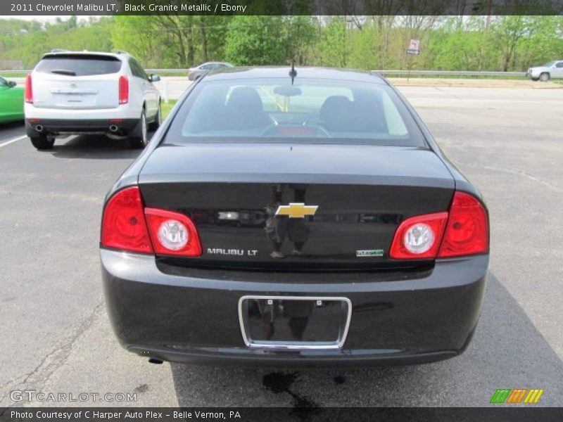 Black Granite Metallic / Ebony 2011 Chevrolet Malibu LT