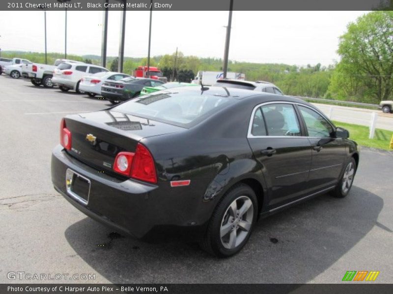 Black Granite Metallic / Ebony 2011 Chevrolet Malibu LT