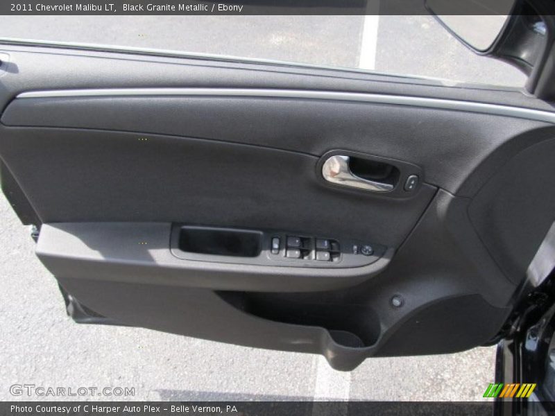 Black Granite Metallic / Ebony 2011 Chevrolet Malibu LT