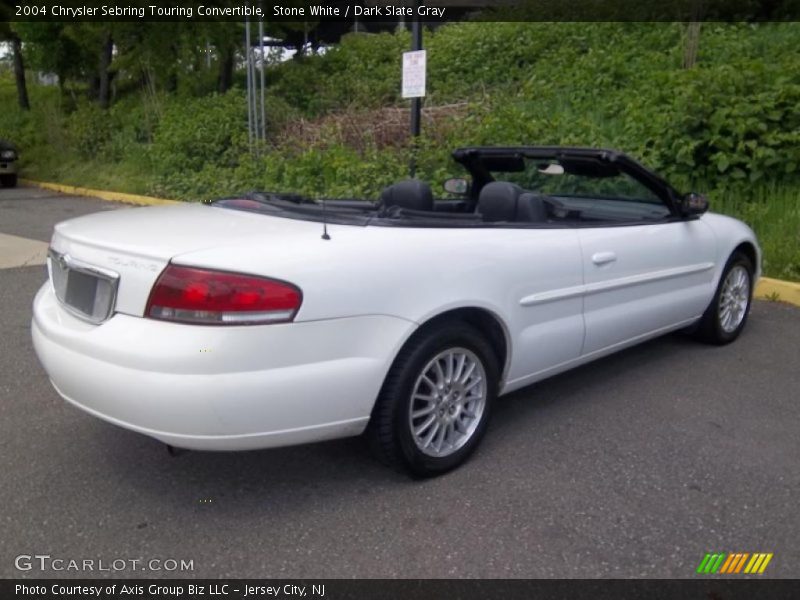 Stone White / Dark Slate Gray 2004 Chrysler Sebring Touring Convertible