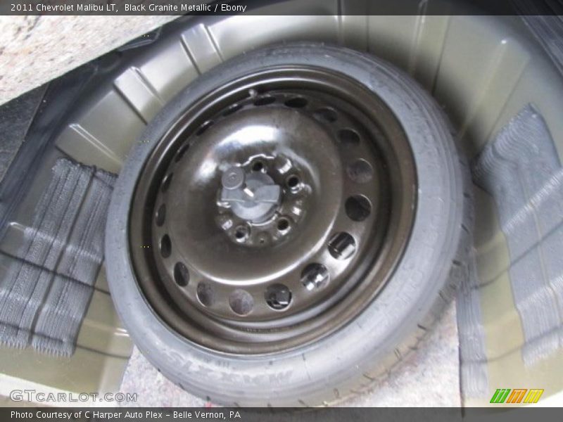 Black Granite Metallic / Ebony 2011 Chevrolet Malibu LT