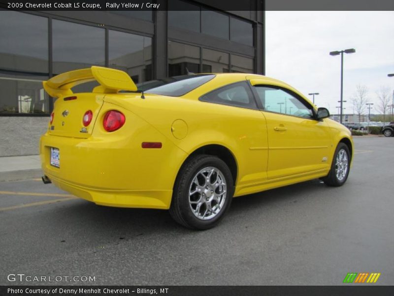 Rally Yellow / Gray 2009 Chevrolet Cobalt LS Coupe