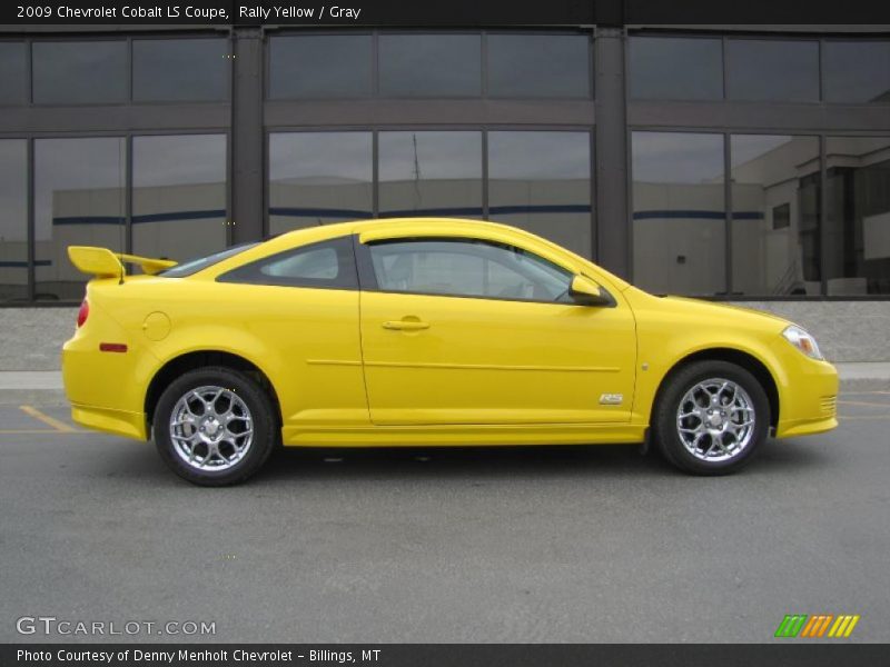 Rally Yellow / Gray 2009 Chevrolet Cobalt LS Coupe