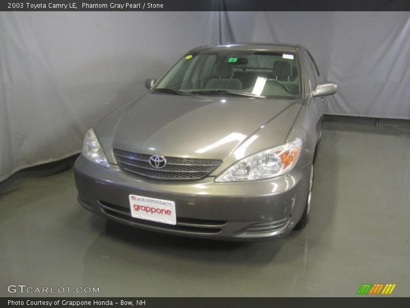 Phantom Gray Pearl / Stone 2003 Toyota Camry LE